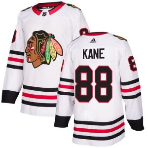 Kinder Chicago Blackhawks Eishockey Trikot Patrick Kane #88 Authentic Weiß Auswärts